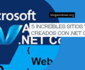 5 increíbles sitios web creados con .NET Core