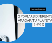 2 formas diferentes de apagar tu Playstation 5 (PS5)